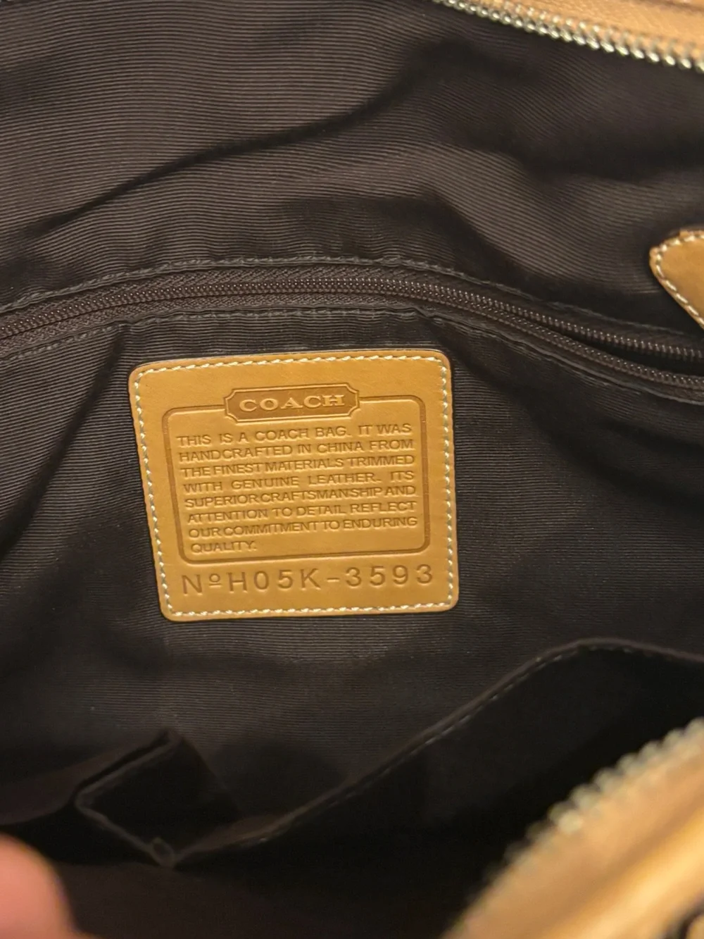 Coach shoulder bag